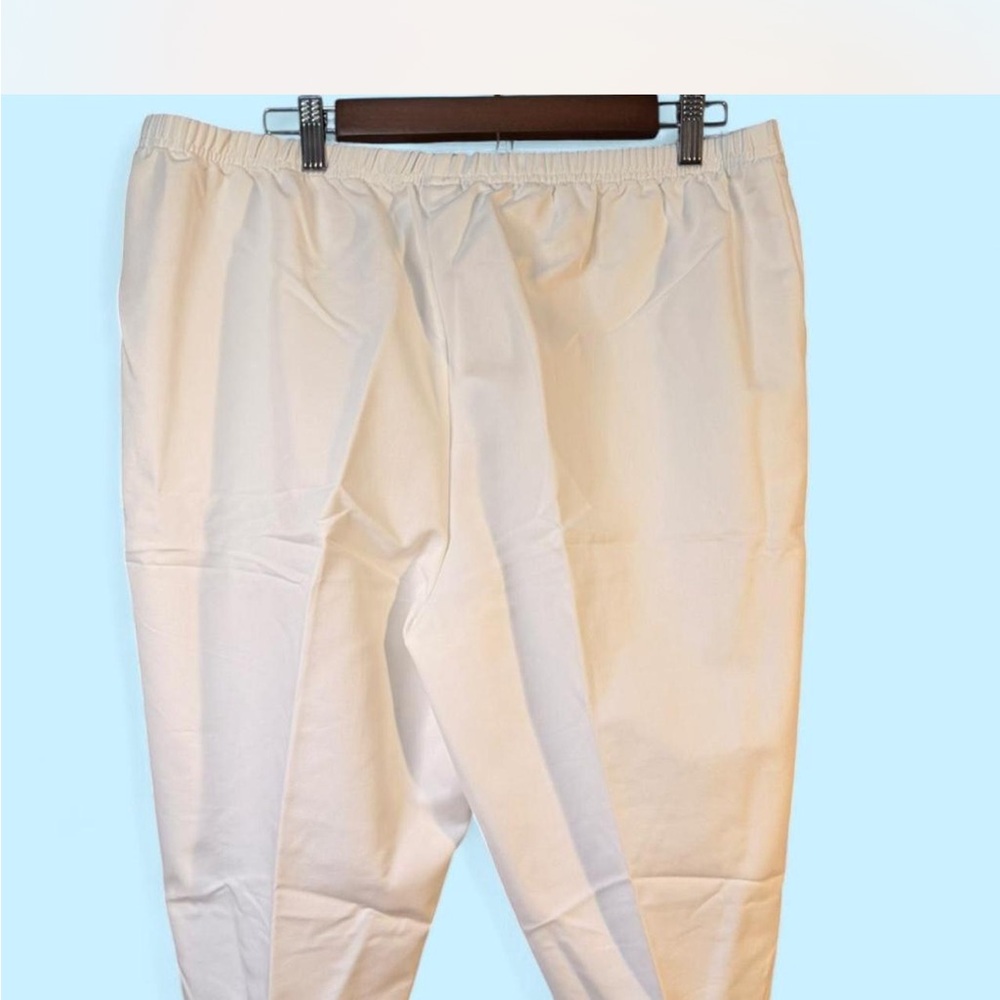 Blair White Capri Women’s Crisscrossed XL PT (18) - Picture 4 of 8